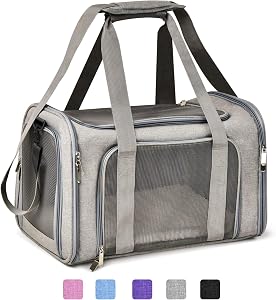 Henkelion Cat Carriers Dog Carrier Pet Carrier For Small / Medium Cats Dogs Puppies (Up To