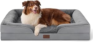 Bedsure Orthopedic Dog Beds Large Sized Dog - Washable Large Dog Cat Bed Waterproof, Comfo