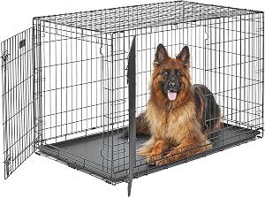 MidWest Homes for Pets 48-Inch LifeStages Crate for Extra-Large Breeds, 90-110 lbs, Double